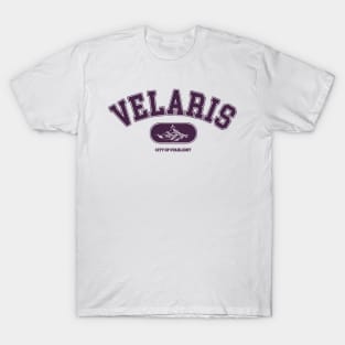 ACOTAR Velaris College Sweatshirt Logo Purple T-Shirt